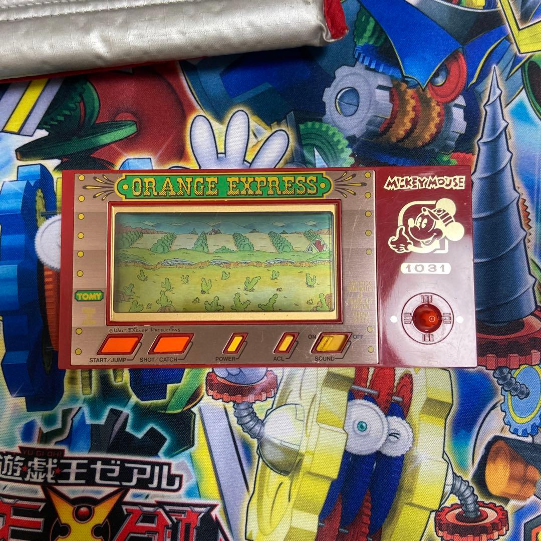 TOMY ゲームウォッチ ミッキーマウス／オレンジエクスプレス