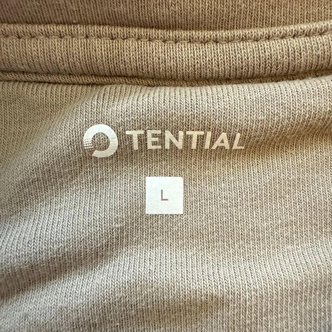 TENTIAL ベージュ ロングスリーブ パジャマ L