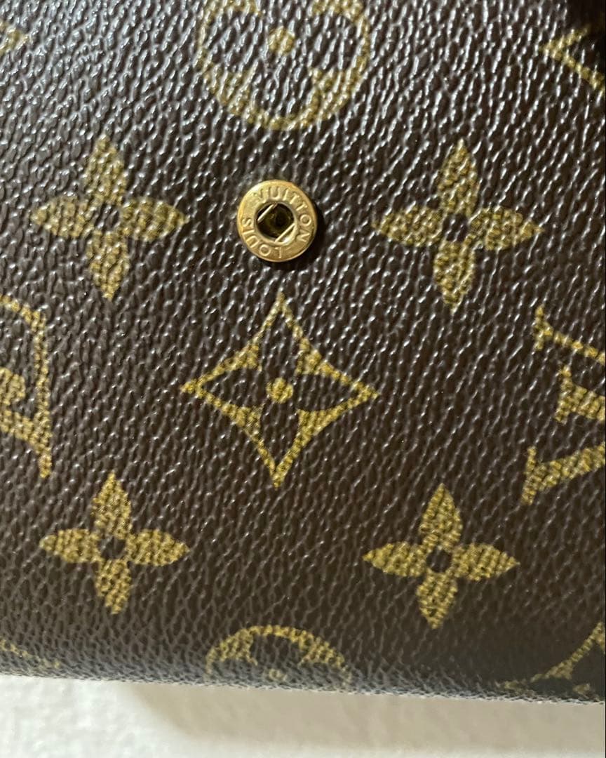 廃盤★希少LOUIS VUITTON ポルト パピエ ジップ モノグラム 折財布