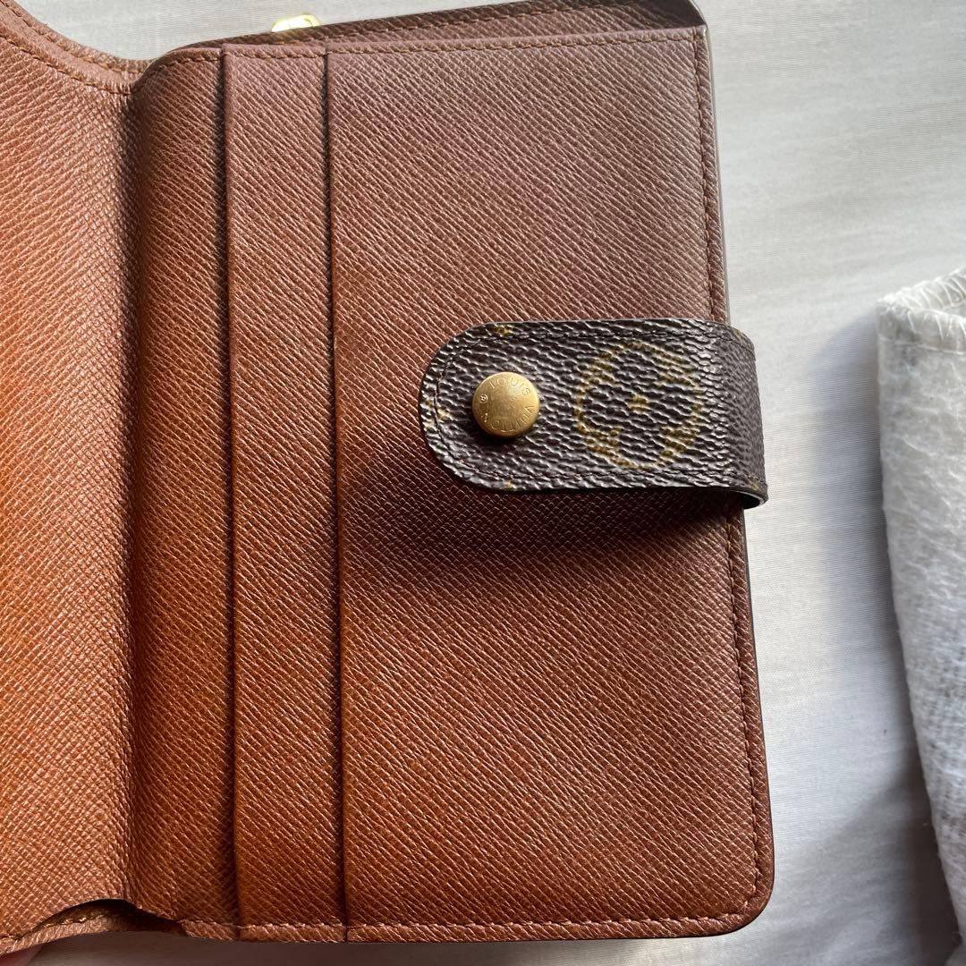 廃盤★希少LOUIS VUITTON ポルト パピエ ジップ モノグラム 折財布