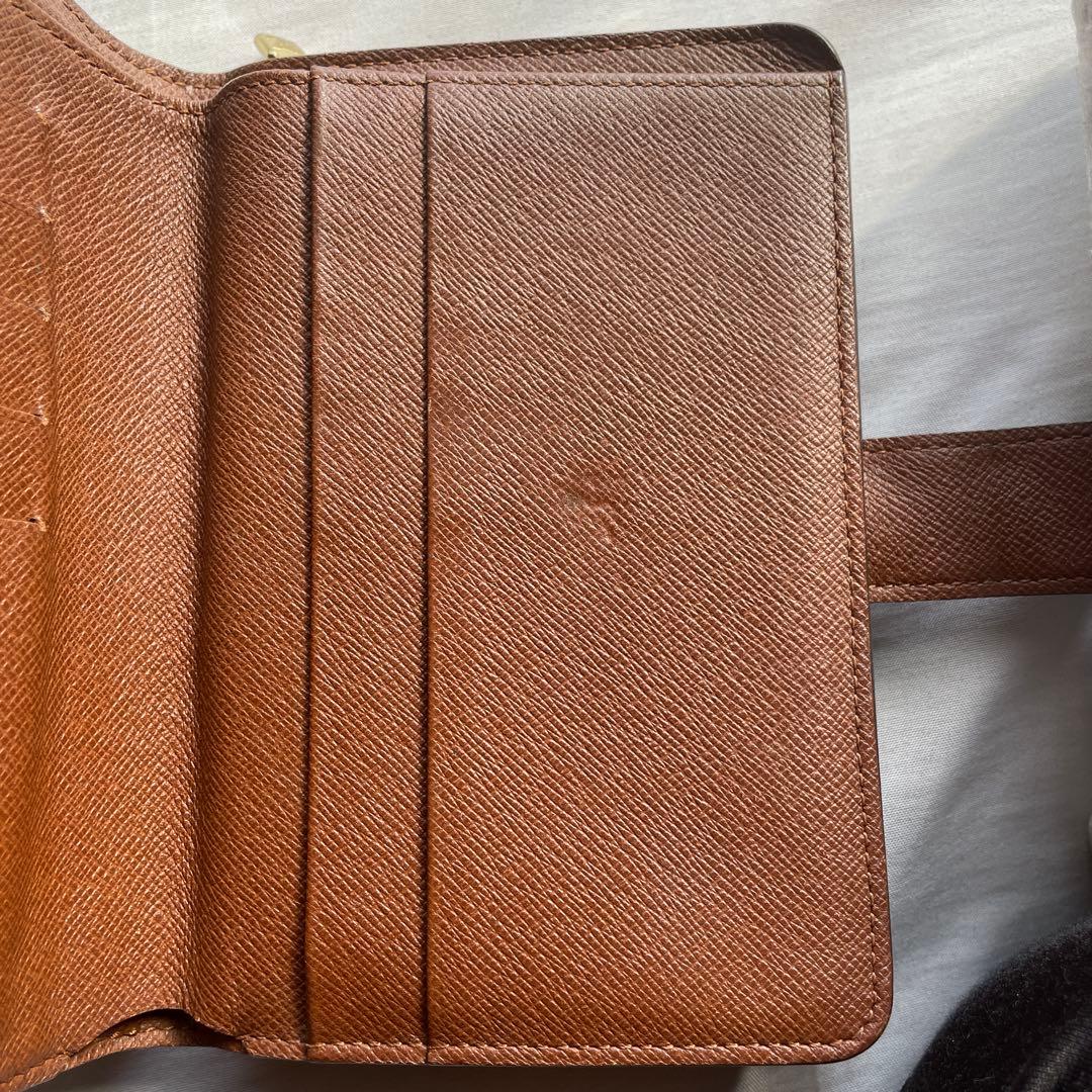 廃盤★希少LOUIS VUITTON ポルト パピエ ジップ モノグラム 折財布