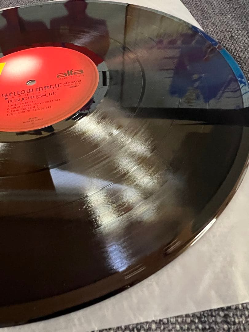 帯 美盤 YMO PUBLIC PRESSURE ライブLPレコード1980年