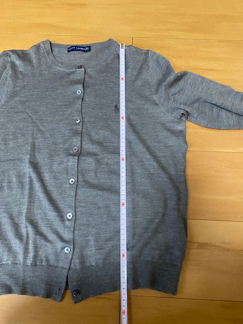 Ralph Lauren グレー カーディガン美品
