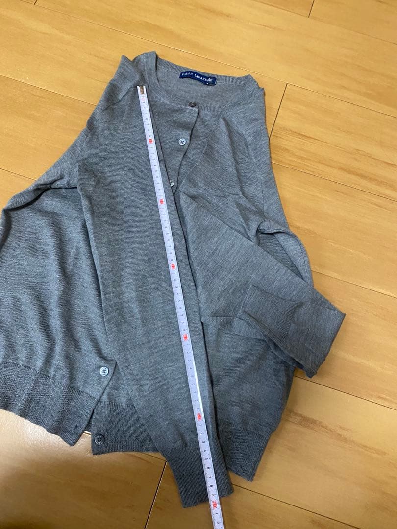 Ralph Lauren グレー カーディガン美品