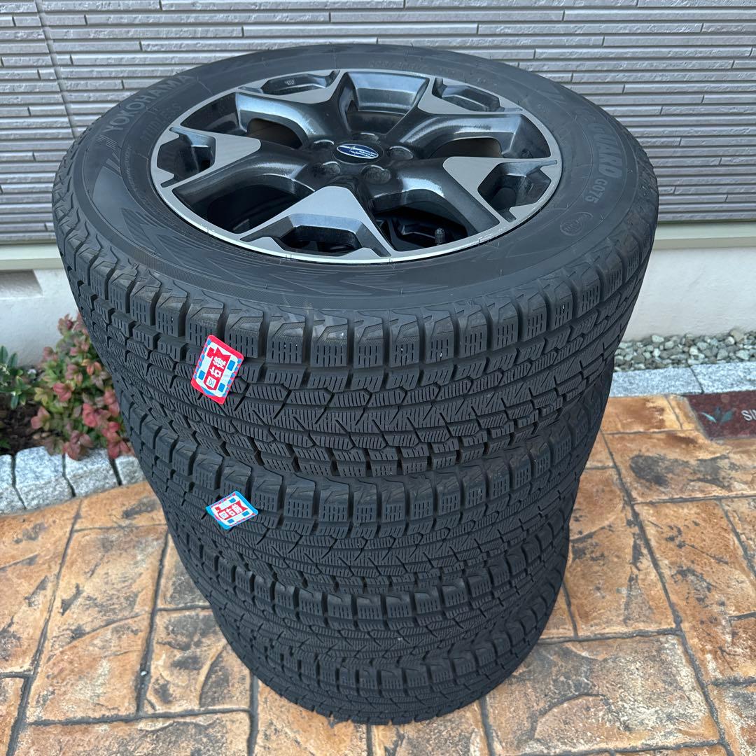 スバル XV純正ホイール ヨコハマ アイスガード 4本セット