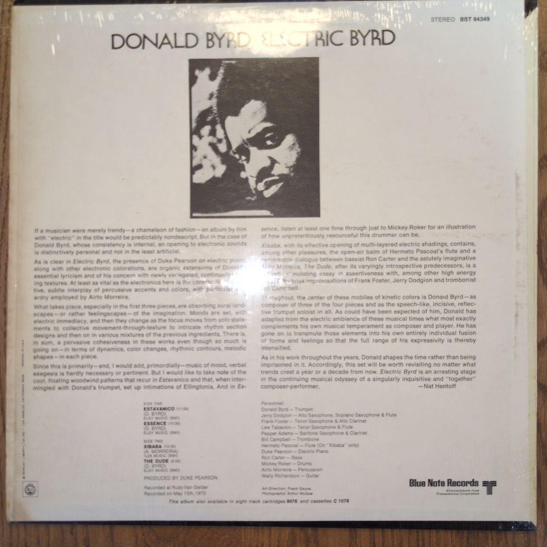 洋楽 Donald Byrd/Electric Byrd LP orig