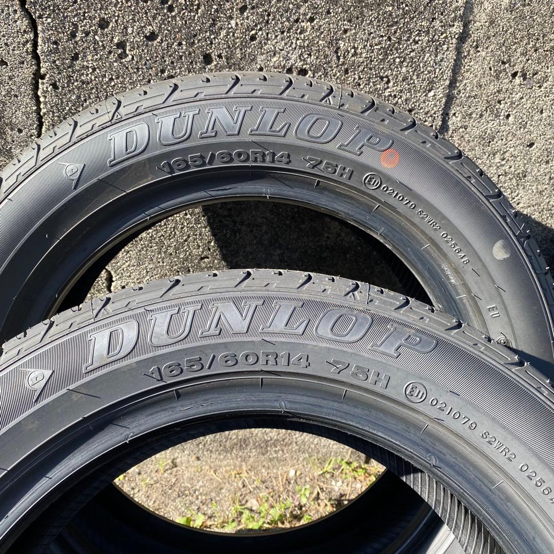 25年新車外し 165/60R14 DUNLOP SP SPORT 230 4本