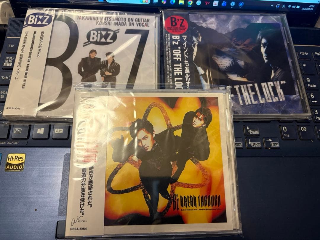 B’z ACTION RISKY Mixture 他 アルバム10枚セット