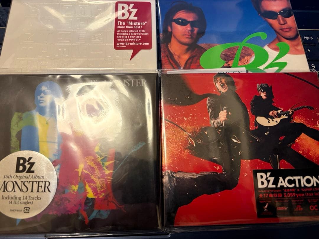 B’z ACTION RISKY Mixture 他 アルバム10枚セット