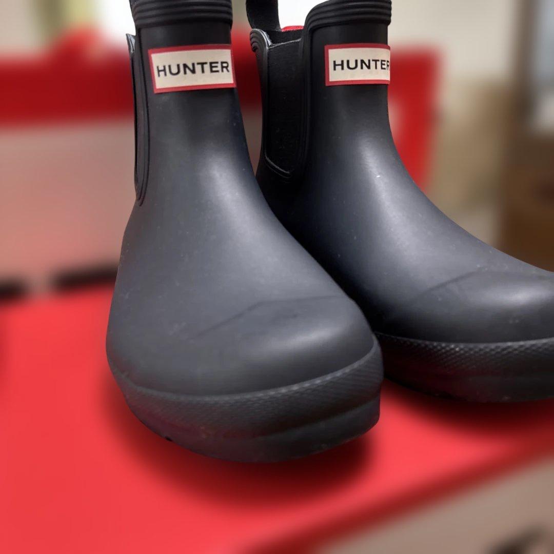 HUNTER レインブーツ　24センチ　UK5