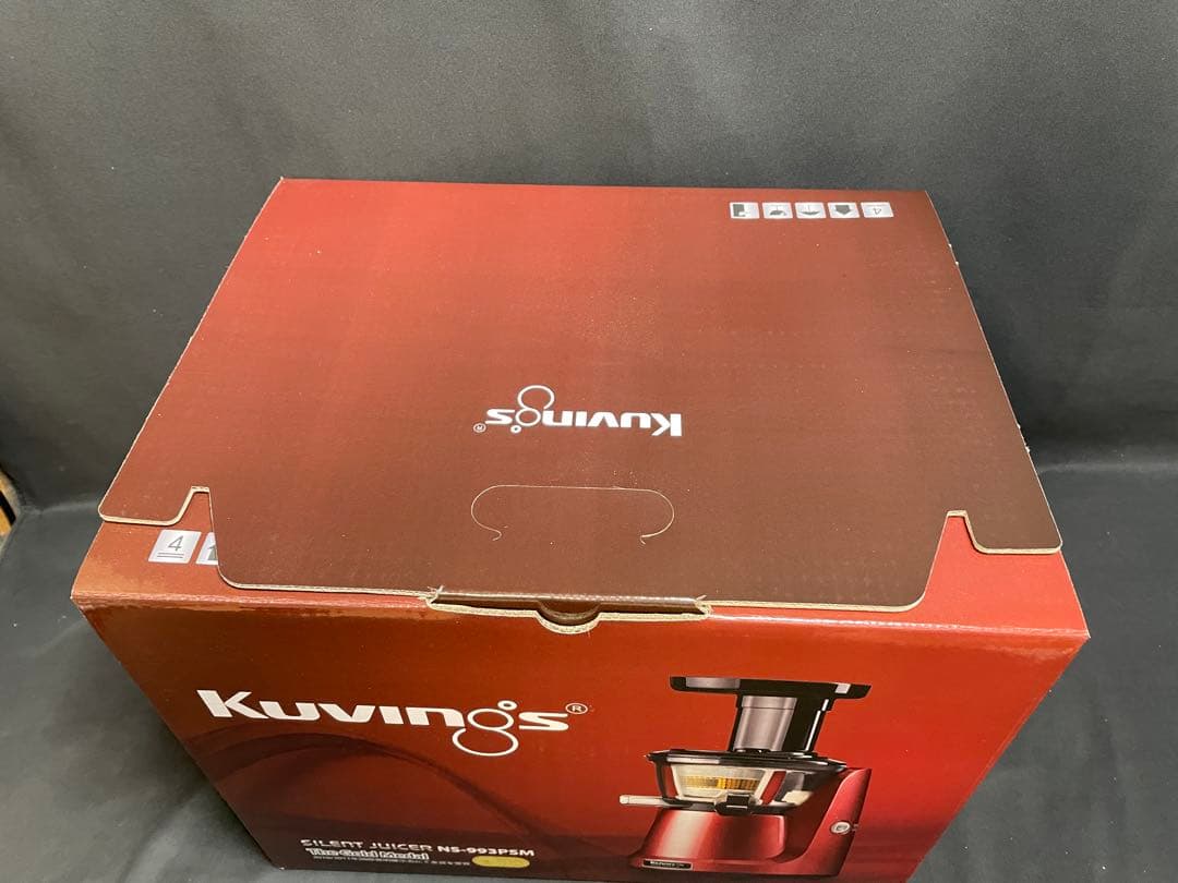 新品！　クビンス　サイレントジューサー　NS-993PSM 1366