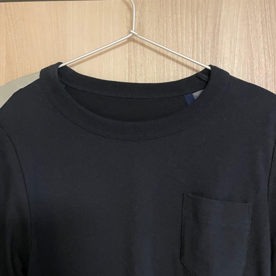 【極美品】サカイ sacai Tシャツ トップス カットソー 黒 カーキ