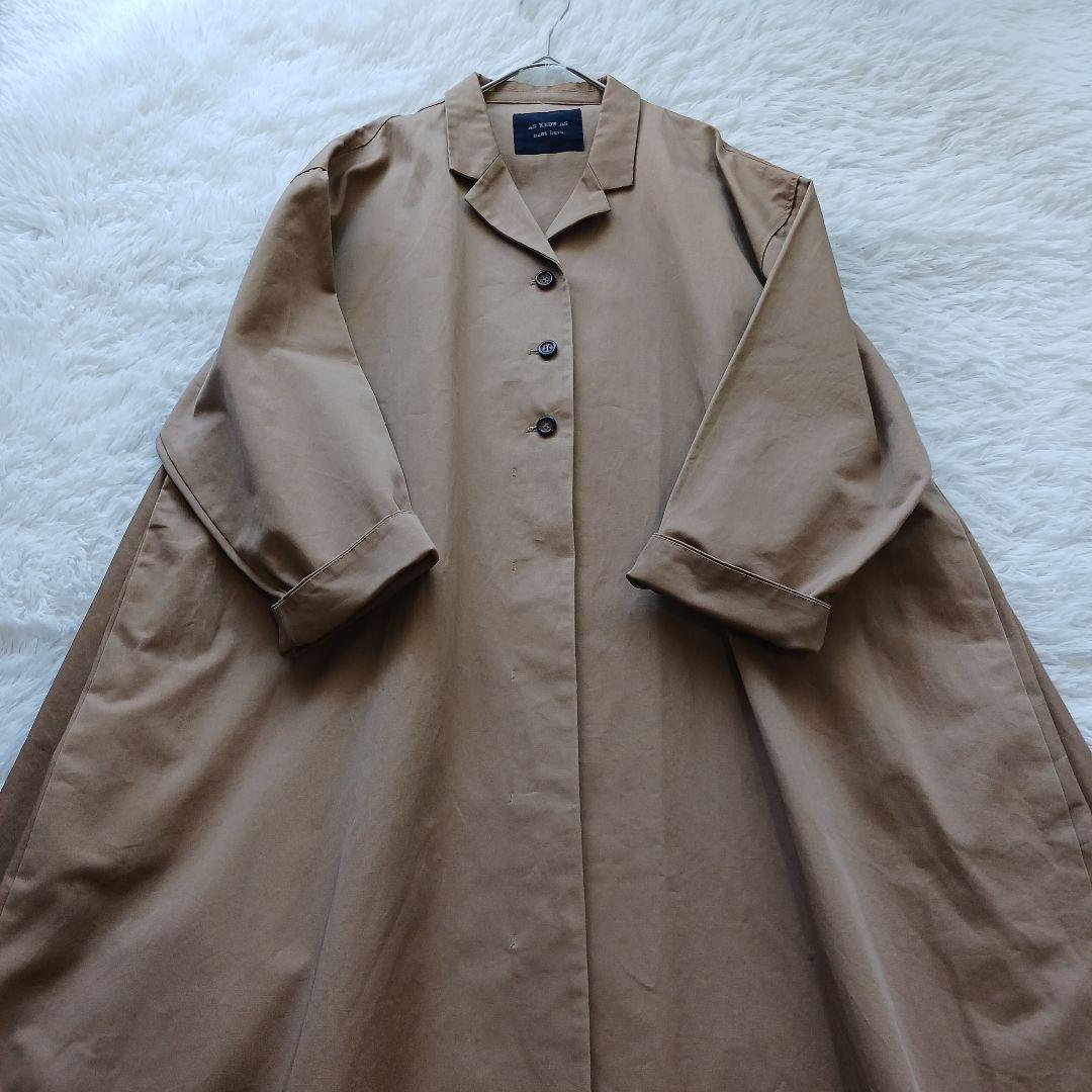 【A Pote様】極美品♥アズノウアズオオラカ スプリング コート 洗える