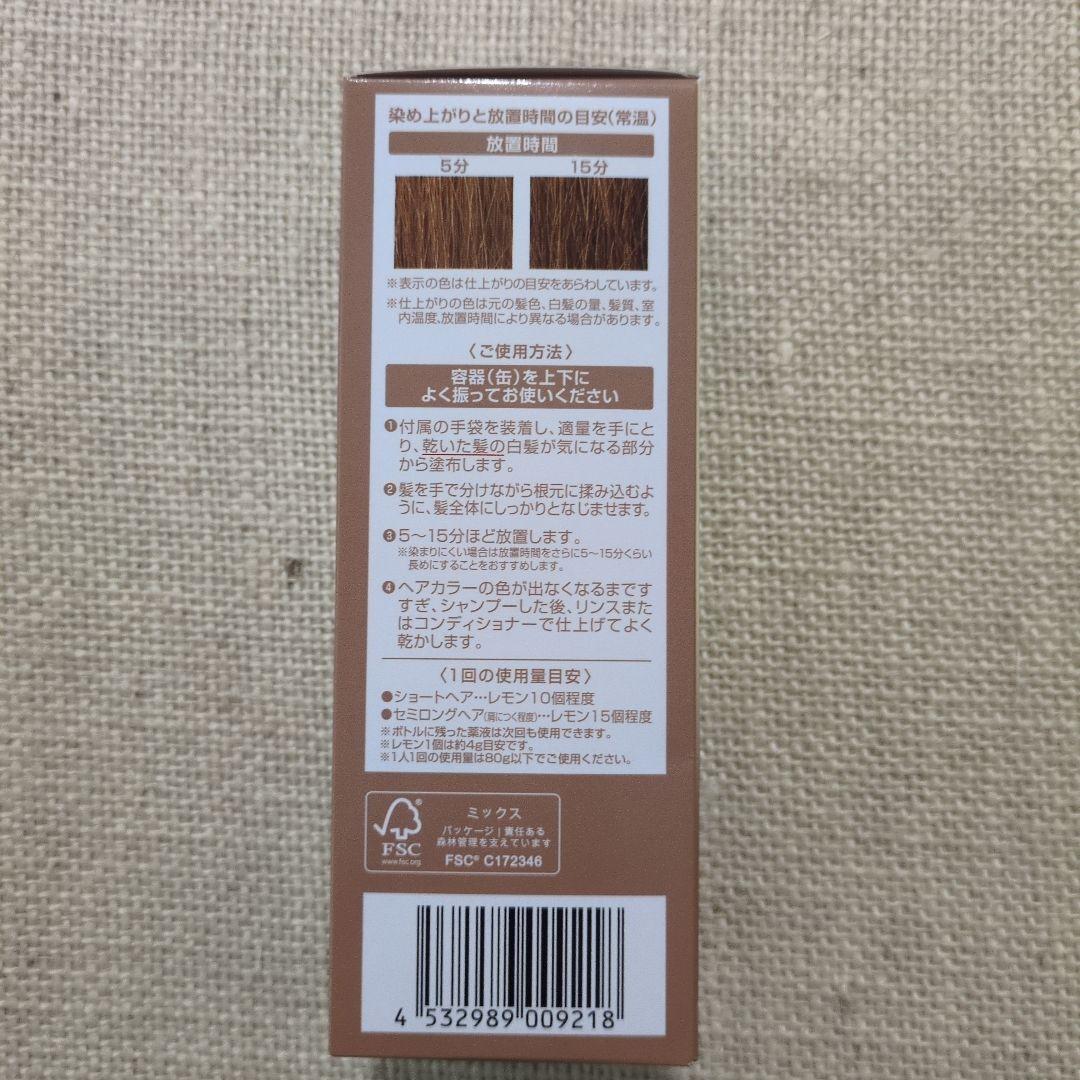 ヘアボーテ エクラ ボタニカル エアカラーフォーム EX ライトブラウン×２本