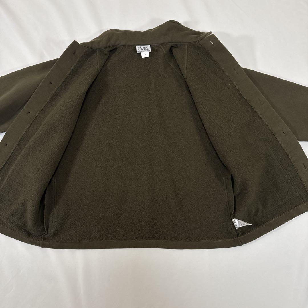 gym master 12ozヘビー裏起毛スウェットカバーオール XL オリーブ