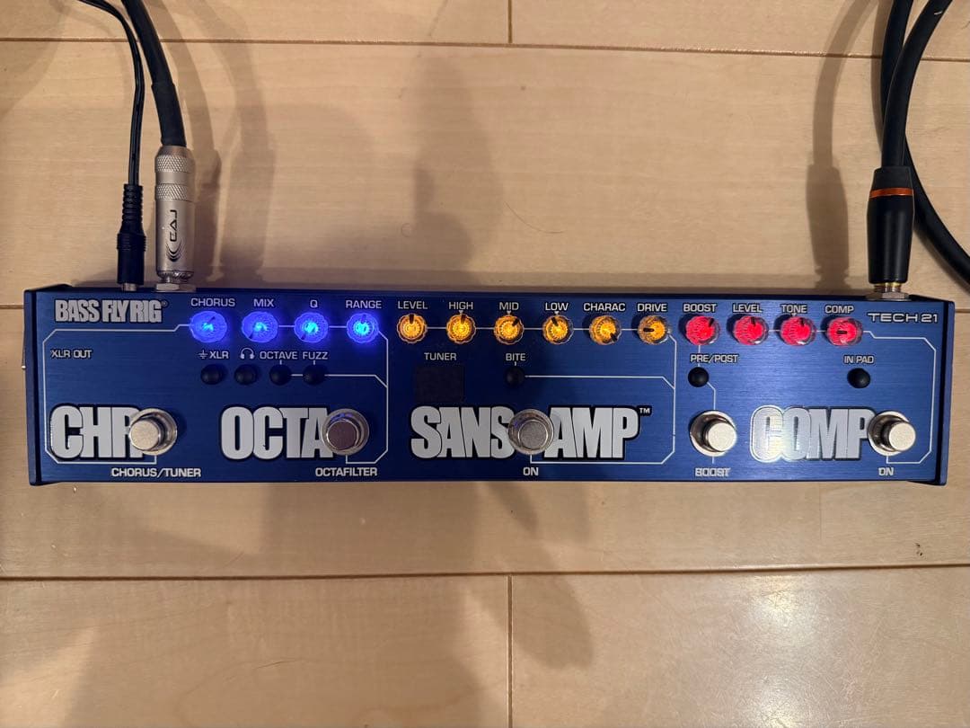 Tech21 BASS FLY RIG V1 マルチエフェクター