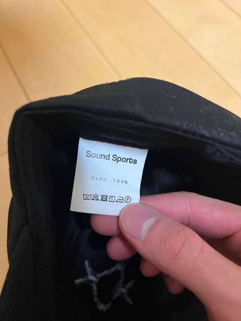 Sound Sports ベースボールキャップ 黒