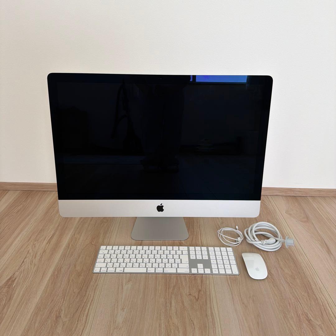 【美品】iMac 27インチ Core i5 メモリ16GB Retina5K