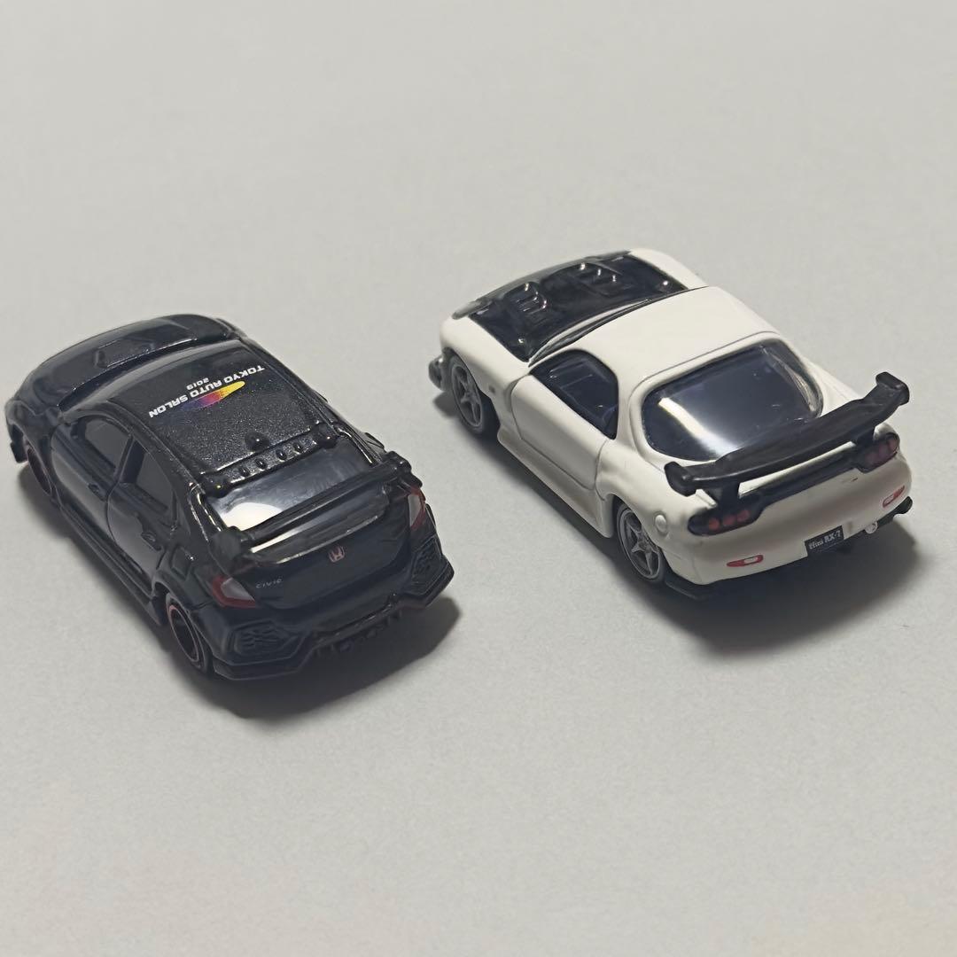 オートサロン トミカ ホンダシビック TYPE R マツダ RX-7 RE雨宮