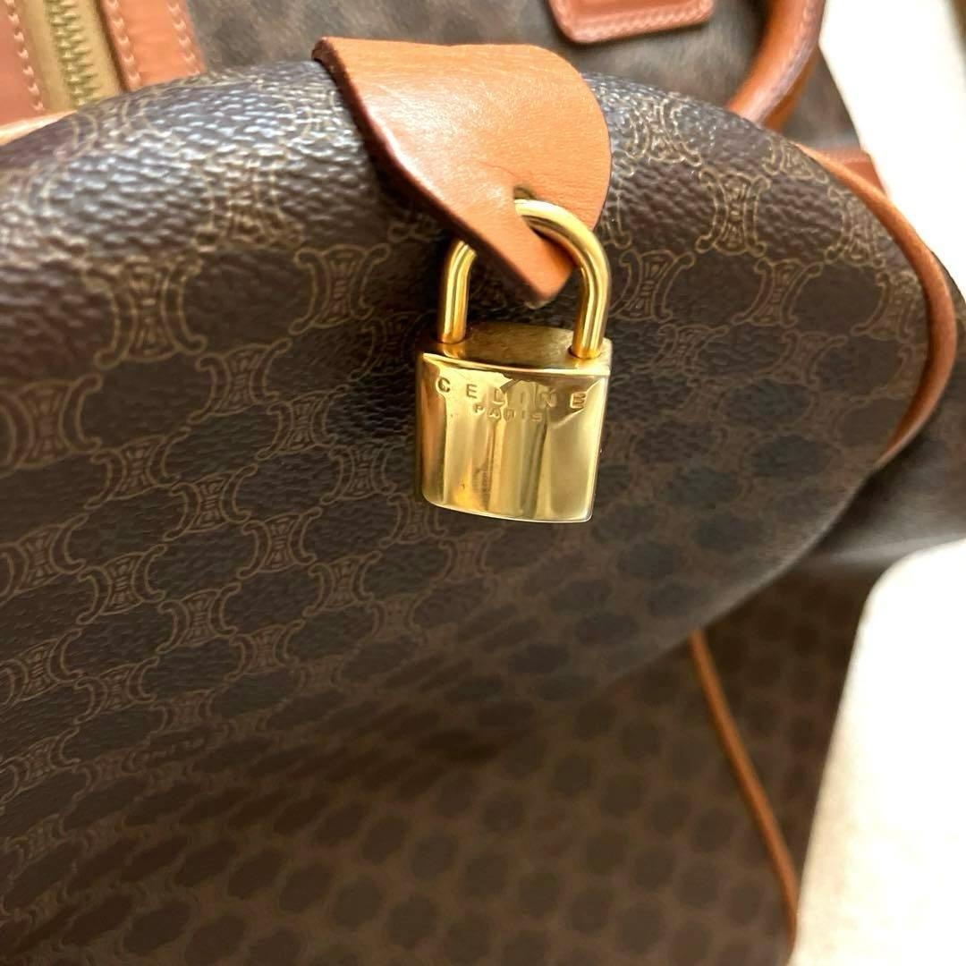CELINE ボストンバック　マカダム柄　旅行用