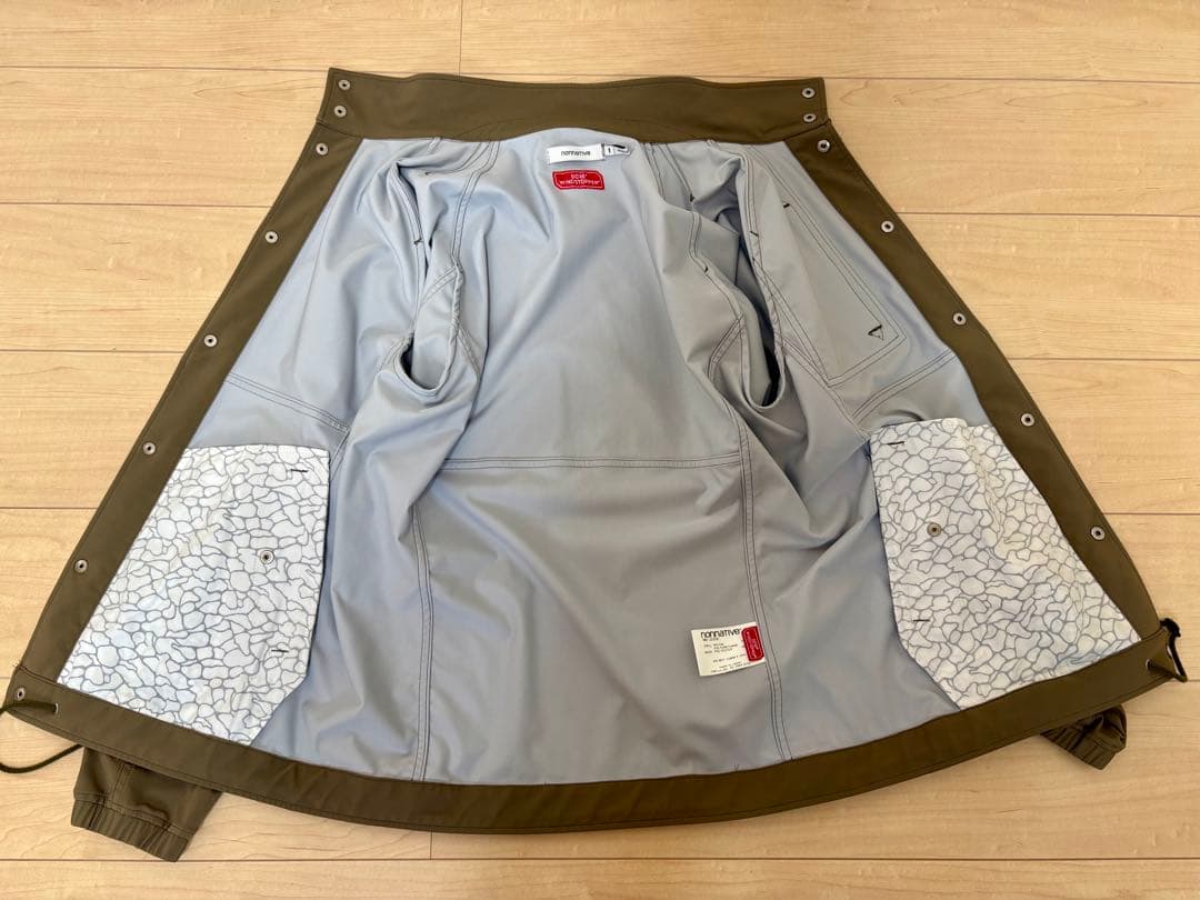 nonnativeナイロンコーチジャケット GORE WINDSTOPPER