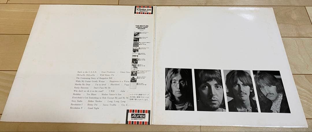 【82年赤盤！MONO！ 】The Beatles White album