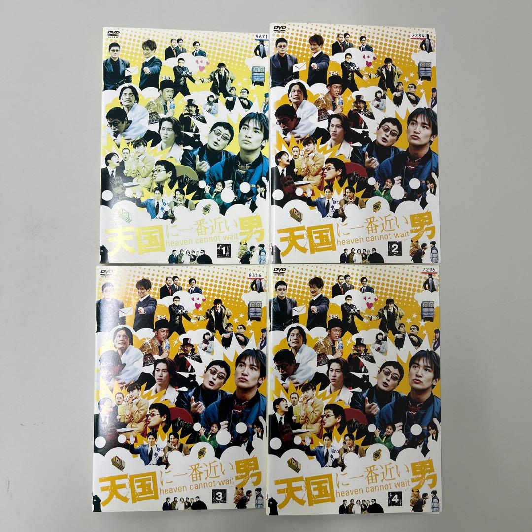天国に一番近い男　DVD 1期2期　各全6巻 全12巻　全巻セット　レンタル落ち
