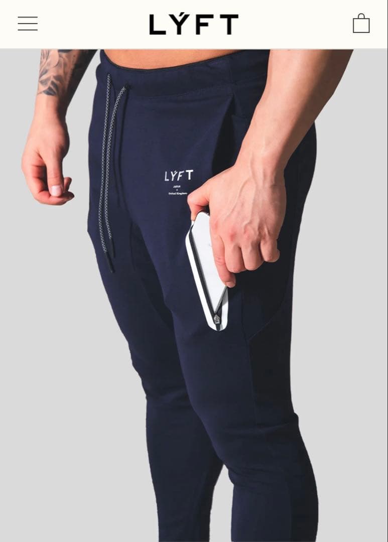 LYFT 2WAY STRETCH UTILITY PANTS - ネイビー