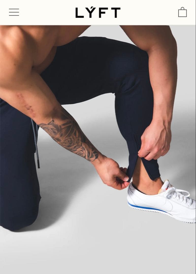 LYFT 2WAY STRETCH UTILITY PANTS - ネイビー
