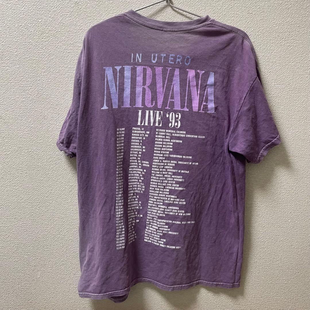 希少NIRVANA Tシャツ 1993年 ツアーT