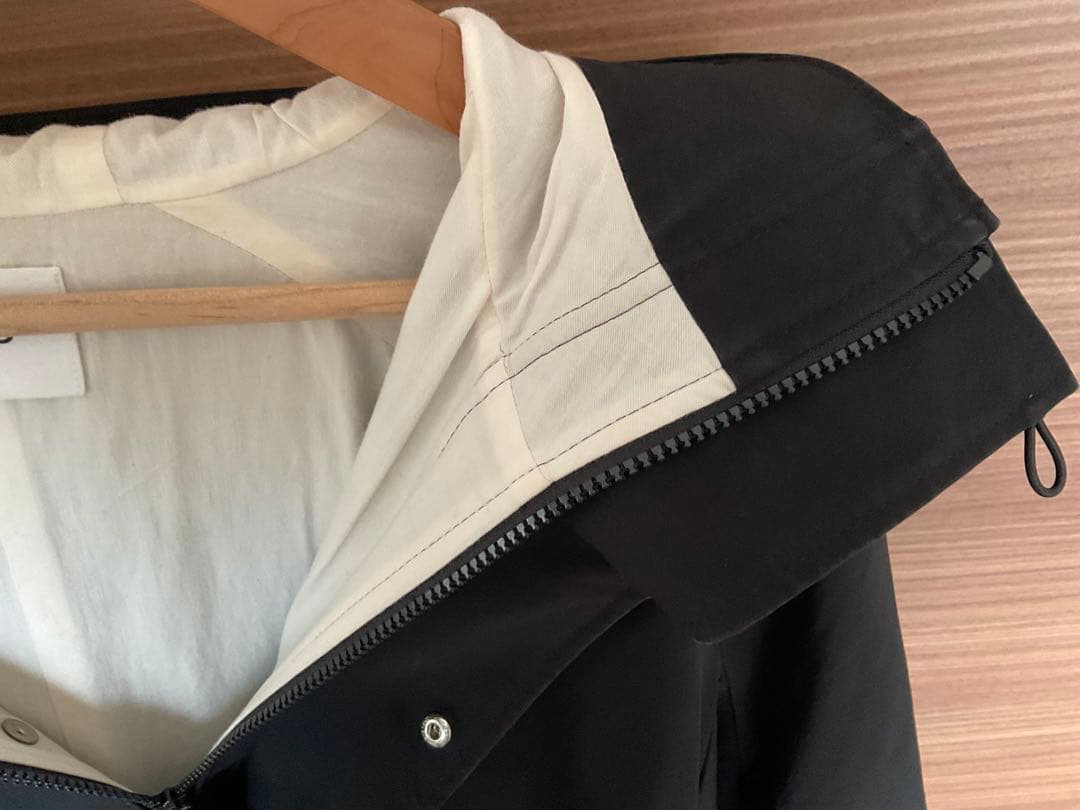 ENFOLD PEストレッチ BOXフーデットCOAT