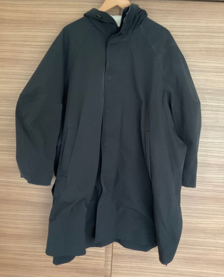 ENFOLD PEストレッチ BOXフーデットCOAT