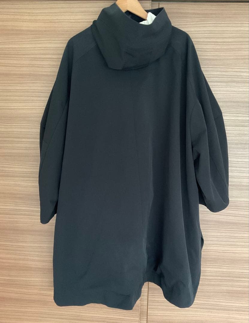 ENFOLD PEストレッチ BOXフーデットCOAT
