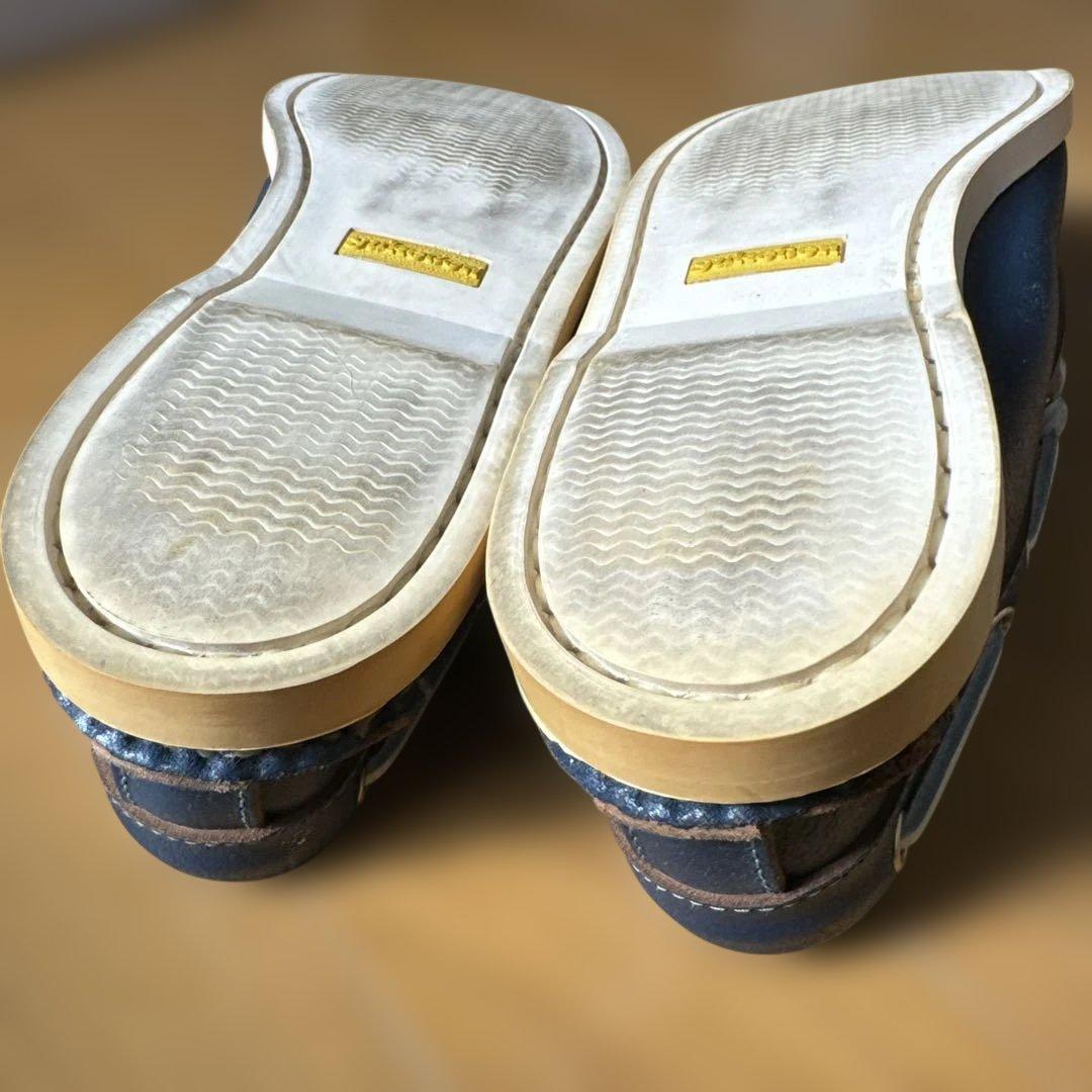 ユケテンキャンプモックsize８HＤクロームエクセルワクックスド革ソール黄ばみ有
