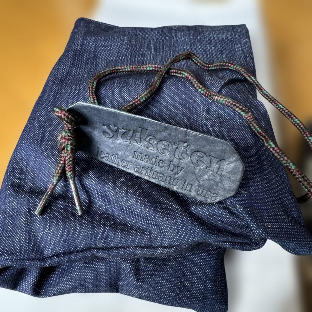 ユケテンキャンプモックsize８HＤクロームエクセルワクックスド革ソール黄ばみ有