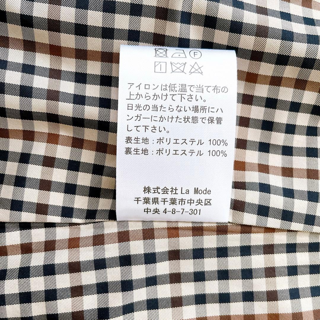 【新品未使用 タグつき】トレンチコート La MODE ラ モード 38 M