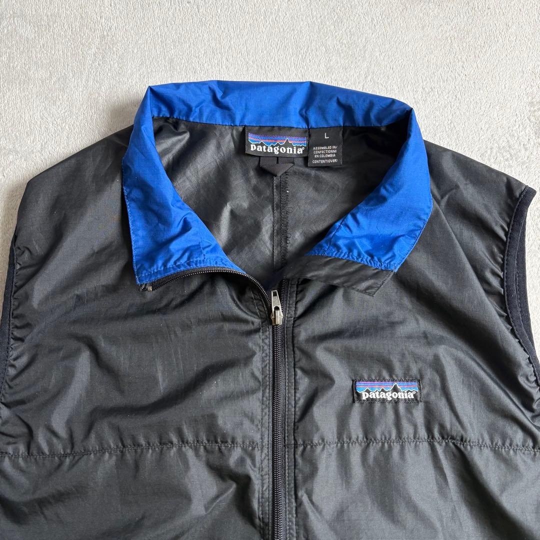 00s patagonia ベロシティ　シェル　ベスト　リップストップ地