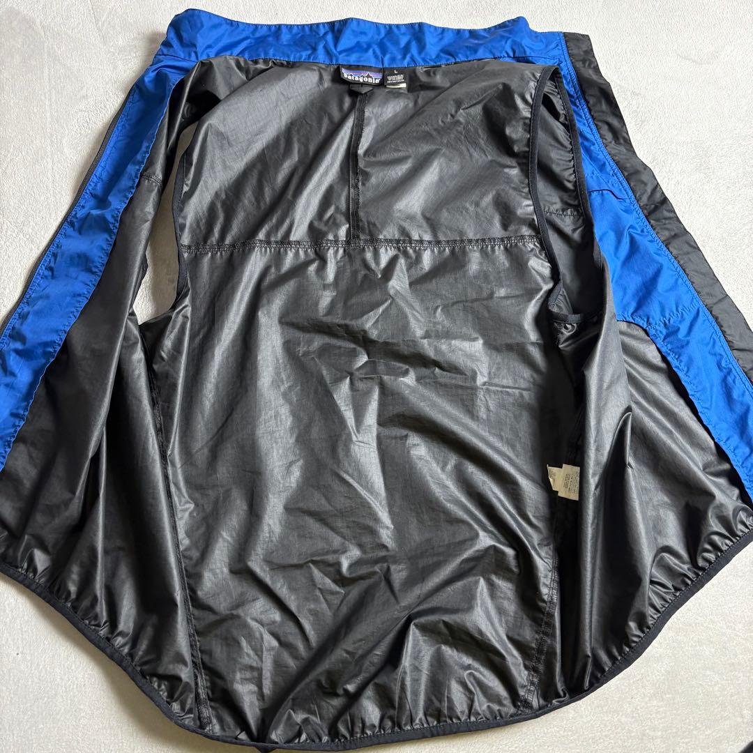 00s patagonia ベロシティ　シェル　ベスト　リップストップ地