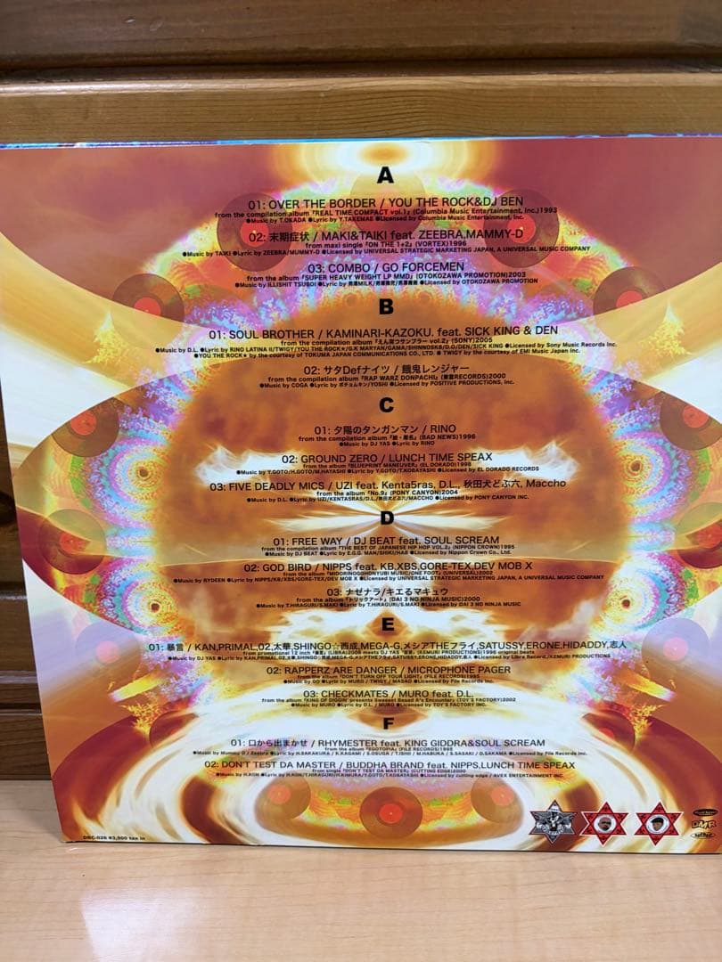 DJ BOBO JAMES A.K.A.DEV LARGE LP レコード