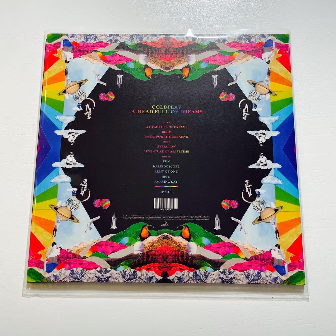 額縁付き】Coldplay A Head Full of Dreams レコード