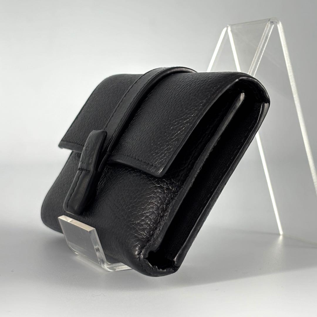 美品✨️LOEWE ロエベ 三つ折り財布 バーティカルウォレット 財布