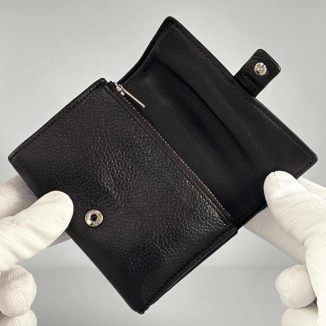 美品✨️LOEWE ロエベ 三つ折り財布 バーティカルウォレット 財布