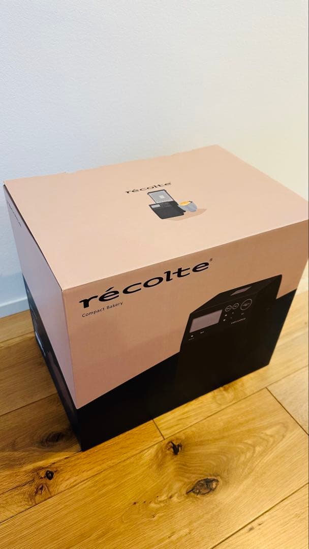 recolte レコルト コンパクトベーカリー ホームベーカリー ブラック