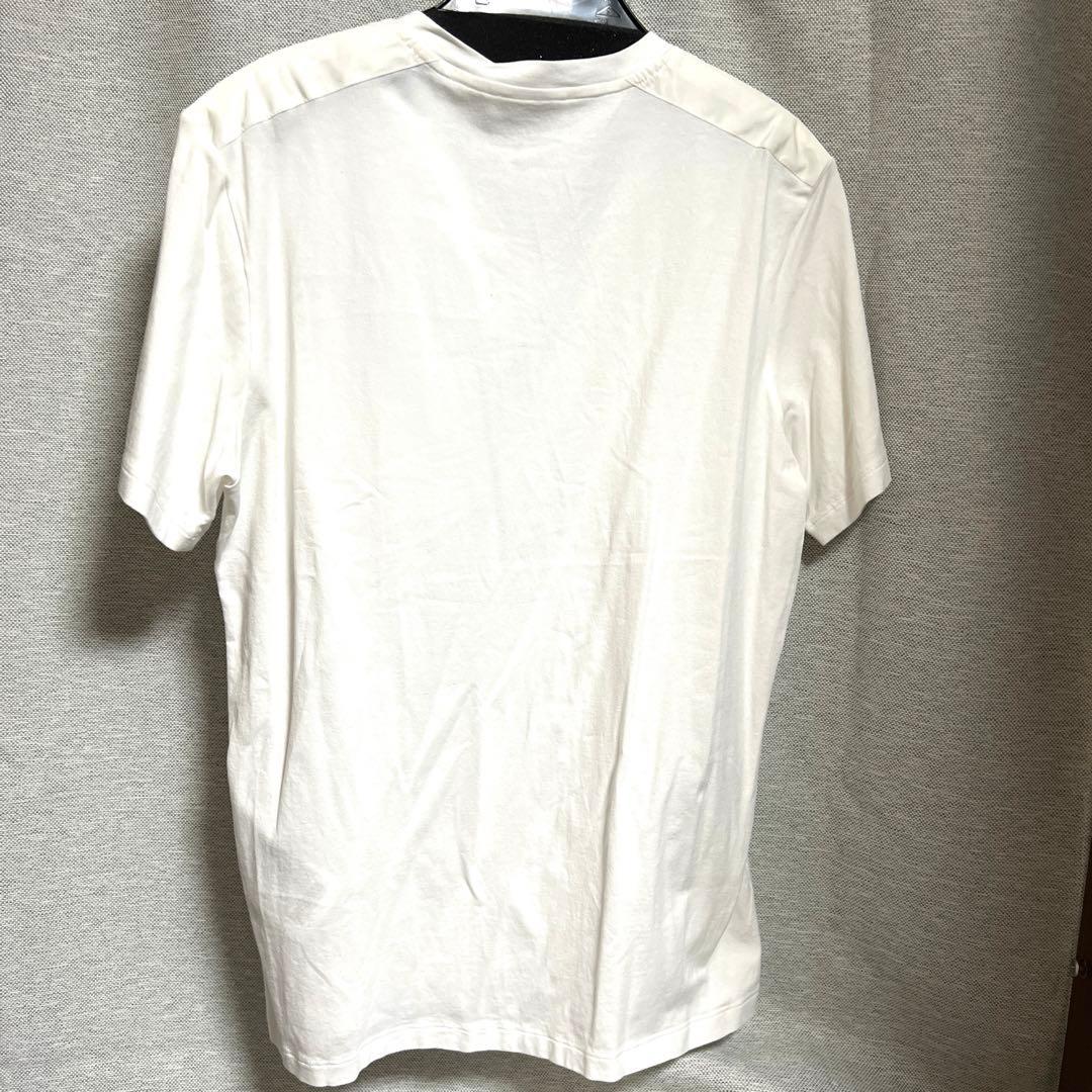 プラダPRADAシンプル白Tシャツ2度使用メンズレディース