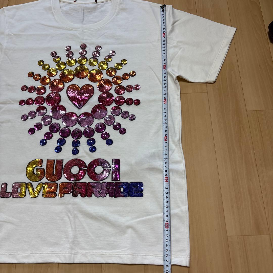 GUCCI LOVE PARADEスパンコールTシャツ