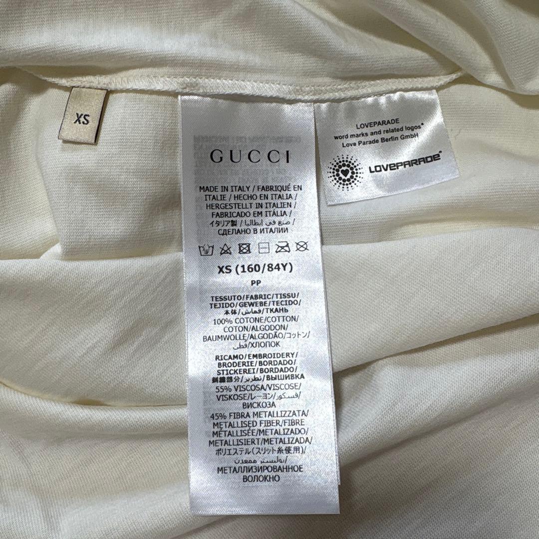 GUCCI LOVE PARADEスパンコールTシャツ