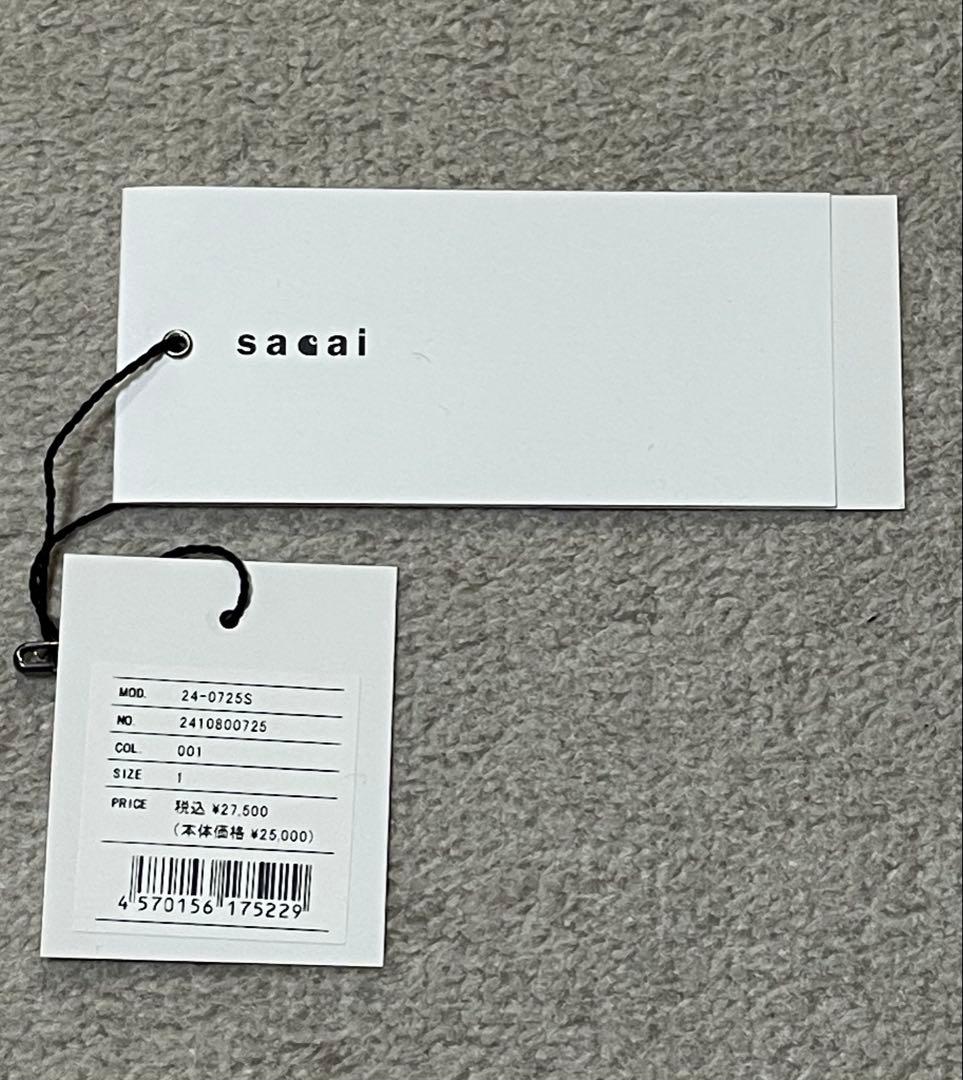 sacai×Carhartt サカイ×カーハート Tシャツ 黒