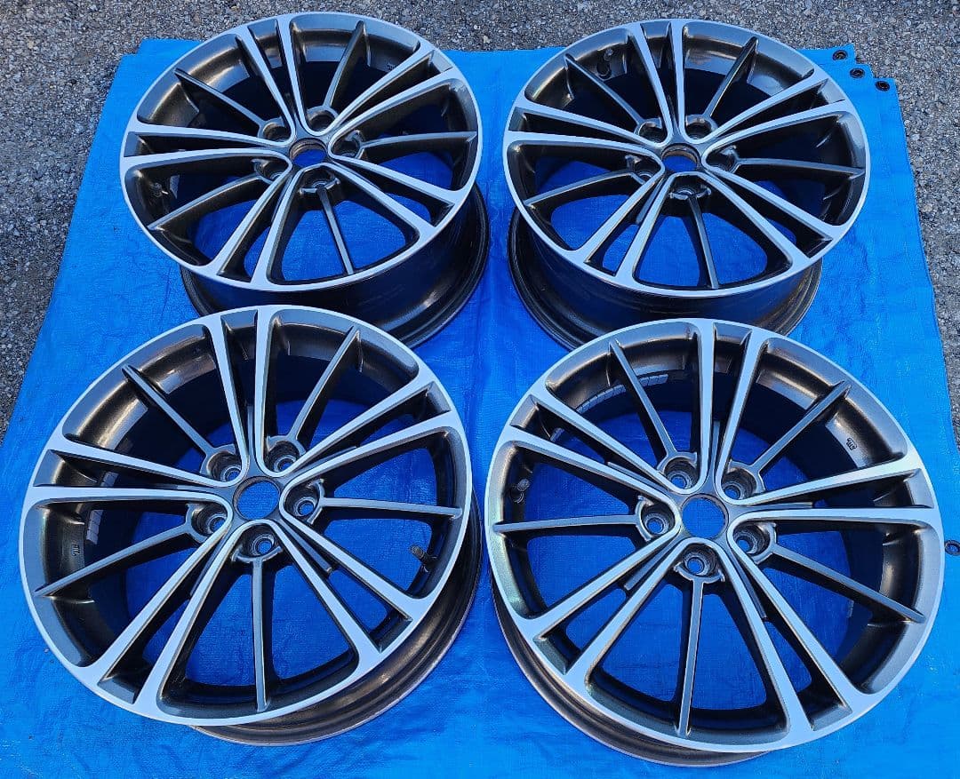 たっちん86純正ホイール 17×7J +48 PCD100 5H 美品　②