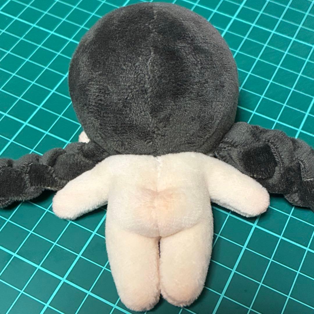 自作ぬいぐるみ　無属性　グルグルおめめのおさげちゃん