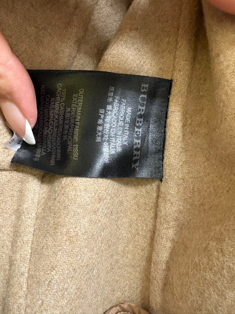 Burberry バーバリープローサム カシミヤ100% ロングコート